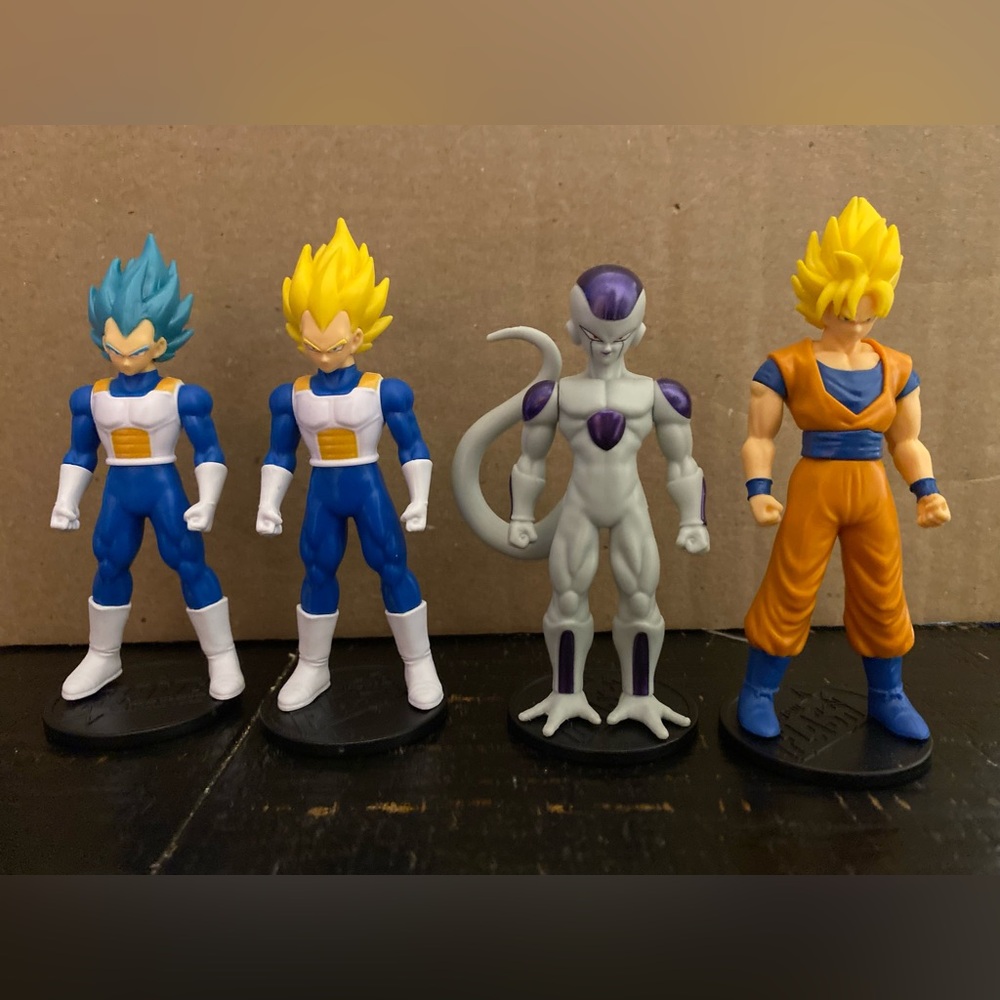 ‼️SOLD‼️ Dragon Ball Super Goku, Vegeta, Freeza Action Figure